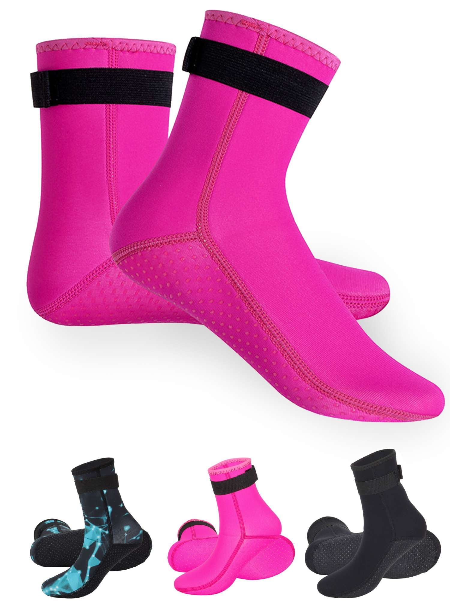 Gustave 3mm Neoprene Diving Socks Thermal AntiSlip Wetsuit Socks Scuba Water Sock Beach Booties