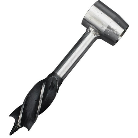 

IMSHIE Survival Drill Bit Manual Hand Wooden Auger Outdoor Bushcraft Gear For Carpenter Craftsman With Protective Cover Storage Box 1in / 2.5cm Hole great