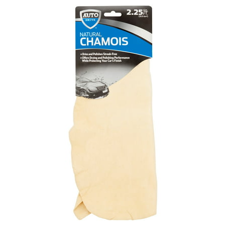 Auto Drive Natural Chamois (Best Chamois Leather For Cars)