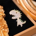 thumbnail image 3 of Miangastore Dinosaur Pin Copper Golden 1Pcs, 3 of 8