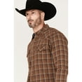 thumbnail image 2 of Cody James Men's Rusty Nail Plaid Print Long Sleeve Snap Western Flannel Shirt - CJFA22FL8 XX-, 2 of 4