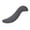 dark gray, variant on ZhangC Body Align Cooling Pillow, Long Hugging Pillow with Removable Washable Cover, Breathable Maternity Support Cushion, Bed Backrest for Side Sleepers, Pregnancy, Leg Support(43",Blue)