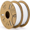 thumbnail image 1 of Filamento para impresora 3D ELEGOO PLA de 1,75 mm, blanco, 2 kg, paquete de 2, 1 of 8