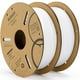 thumbnail image 1 of Filamento para impresora 3D ELEGOO PLA de 1,75 mm, blanco, 2 kg, paquete de 2, 1 of 8
