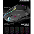 thumbnail image 4 of Viper bm600 lightweight hollow hole charging wireless mouse game glowing RGB computer White, 4 of 6