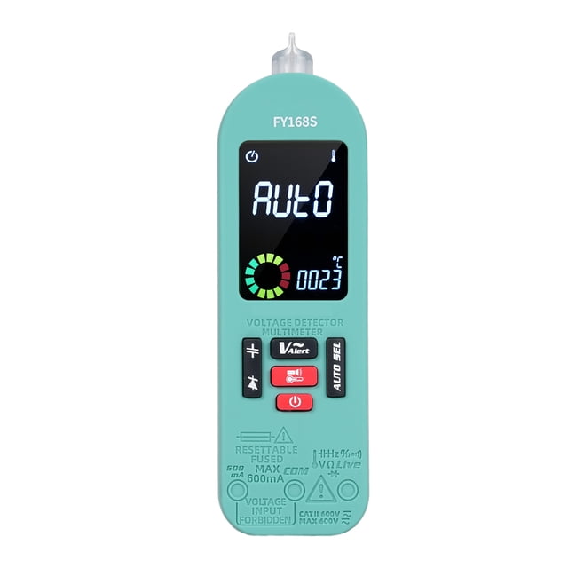 Automatic Anti-Burn Intelligent Digital Multimeter Handheld Digital Multimeter Electric Test Pen with Automatic Shutdown and Flashlight Function, Adjustable Sensitivity
