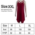 thumbnail image 2 of Vestido estampado de verano para mujer, sin mangas, con tirantes ajustables, minivestido de playa, 2 of 5