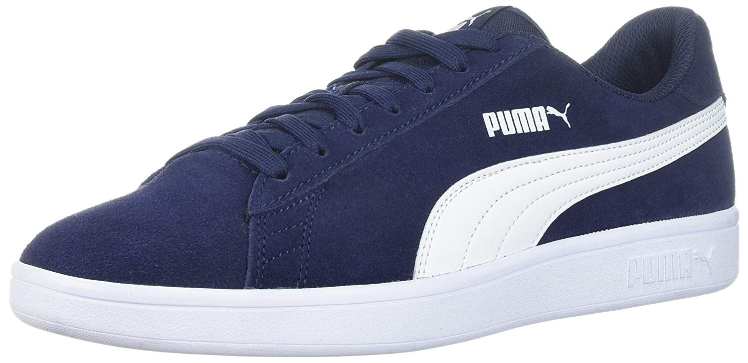 Puma Men's Smash Suede Casual Sneakers (Navy, 10.5) - Walmart.com