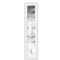 thumbnail image 2 of ArtToFrames 8" x 50" Majestic White Picture Frame, 8x50 inch Silver Wood Poster Frame (WOM-5198),  Pack, 2 of 6