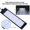 thumbnail image 1 of 27 LED 10W Tanque De Peces En Luz, Carcasa De Aleación De Aluminio Con Control De Interruptor, Iluminación Azul Luces De Acuario Para Tanques De Espesor De 25mm, 1 of 7