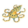 thumbnail image 4 of Almencla Blue Creature Model Toy Marine Sea Animal Figures Realistic Aquarium Model for Desktop Decoration Collection orange, 4 of 8