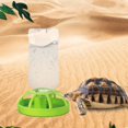 thumbnail image 2 of HLONK Distributeur Automatique de Pétales pour Petits Animaux - Système de Nourriture et de Boisson à Alimentation Lente par Gravité Anti-Déversement Plat en Plastique Durable pour Tortues Lézards Geckos - Hygiénique, 2 of 5