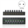 thumbnail image 4 of Amplificador de Auriculares HA800 PRO de 8 Canales, Amplificador Estéreo RGB, Microamplificador para Mezclador de Música, Amplificador de Sonido para Grabación (UE), 4 of 5