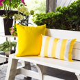 thumbnail image 5 of Riley Yellow Rectangular Outdoor Throw Pillow, 5 of 5