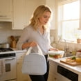 thumbnail image 5 of Lunch Bag Lunch Box for Women Men, Reusable Insulated Lunch Bags for Adults, Leakproof Cute Cooler Lunch Tote Bag, Large Capacity for Work Travel Picnic, 5 of 6