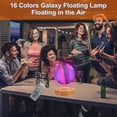 thumbnail image 2 of Magnetic Levitation Moon Lamp, 3D Printed Floating LED Night Light with 16 Color Options & Remote Control for Home Office Decor, 2 of 2