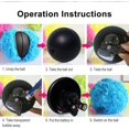 thumbnail image 3 of Bola mágica para perros y gatos, juguete interactivo automático seguro, pelota mágica para perros y gatos, 1 pelota + 4 fundas, 3 of 4