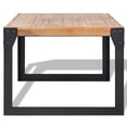 thumbnail image 4 of Mesa de Centro Casafoyer de Madera de Acacia Maciza 100x60x45 cm, 4 of 4