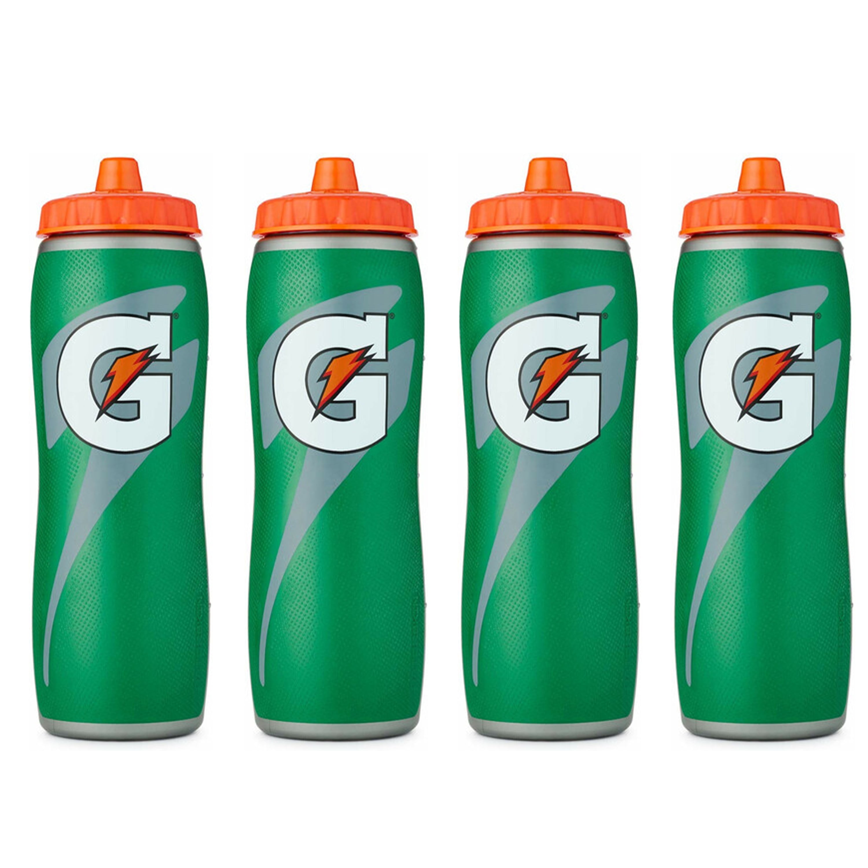 Gatorade 32 Oz Gatorskin Squeeze Bottle 4 Count Walmart
