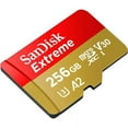 thumbnail image 3 of SanDisk 256GB Extreme microSD Memory Card for Mobile Gaming - SDSQXAV-256G-GN6GN, 3 of 5