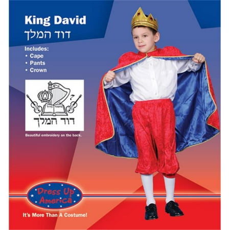 Dress Up America Deluxe King David Costume Set Large 12-14