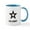 White/Blue Inside, variant on CafePress - U.S. Army® Black Logo Mugs - 11 oz Ceramic Mug - Novelty Coffee Tea Cup