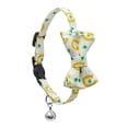 thumbnail image 2 of Shldybc Bow Tie Collar, Irish Cat Collar Bowknot St. Patrick's Cat Collar Cat Collar Bow with Bell, 2 of 5