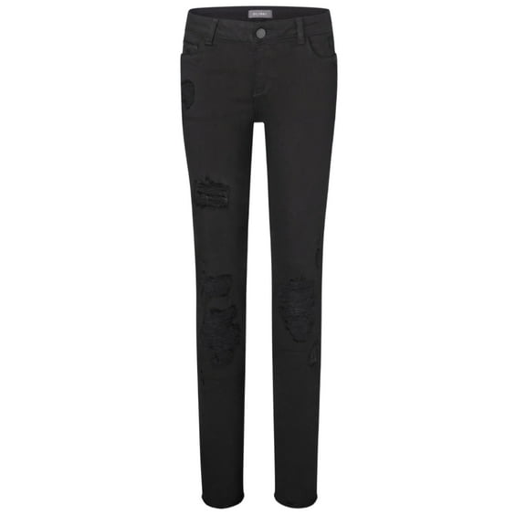 DL1961 Women's Chloe Mid Rise Skinny Jeans, Night Star, 10
