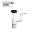 thumbnail image 3 of Cespol Fregadero Flexible Con Contra Bote Grande Con Trampa Blanco, 3 of 3