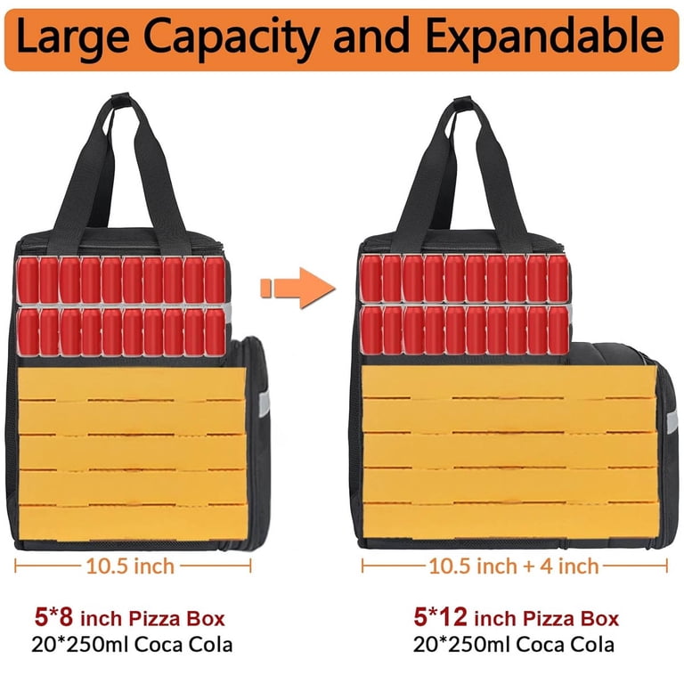 Petyoung Food Delivery Backpack,Insulated Food Delivery Bag  display picture 3