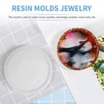 thumbnail image 3 of 4 Pack Big Diy Round Coaster Silicone Mold, Diameter 3.94Inch/10Cm, Molds For Casting With Resin, Ce, 3 of 5