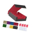 thumbnail image 4 of Bunblic Étui pour Jeu de Cartes, Étui pour Cartes de Sport, Présentoir pour Cartes à Collectionner avec 4 Séparateurs de Cartes, Boîte de Rangement pour Cartes sous Pochette Porte-Cartes Rouge, 4 of 8
