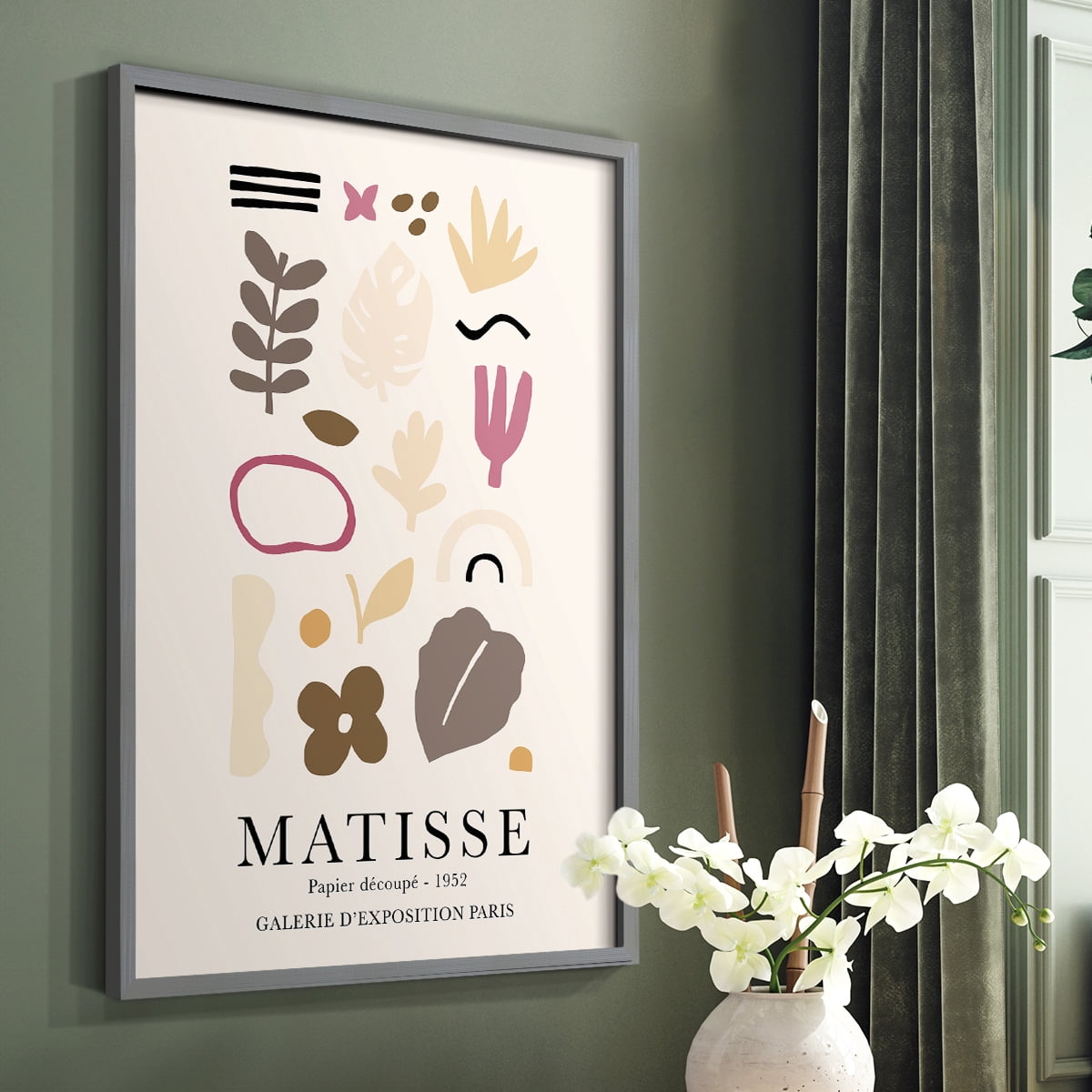 Matisse CCXXXIX in Solid Wood 8 x 10 Framed Print
