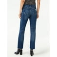 thumbnail image 3 of Free Assembly Women's Super High Rise Straight Jeans, 3 of 6