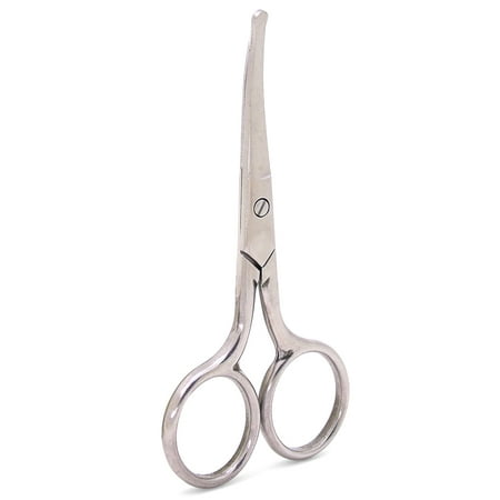 9.2cm Small Straight Tip Eyebrow Scissors Stainless Delicate Protection
