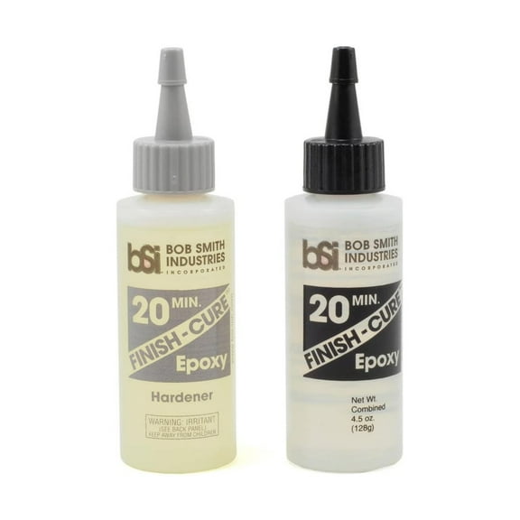 bSi - Bob Smith Industries Finish-Cure 20 Minute Epoxy 4.5 oz. New