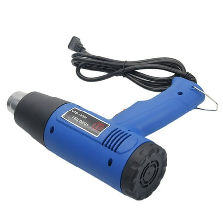 1500W 110V Embossing Heat Tool Melting Softening Removing Heat Tool Dual Temperature Welding 4 Nozzles Hot Air Power