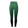 thumbnail image 5 of Ierhent Womens Yoga Pants with Pockets Lined Leggings Women High Waisted Warm Winter Yoga Pants for Women Thermal Running Workout Leggings Green,S, 5 of 5