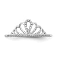 thumbnail image 4 of 14K White Gold Diamond Tiara Ring (0.105Cttw) Ring Size 7, 4 of 7