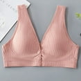 thumbnail image 2 of Pure Cotton Nursing Bra Women's Breastfeeding Maternity Underwear Women Pregnancy Plus Size Bralette Gather Crop Top Women, 2 of 2