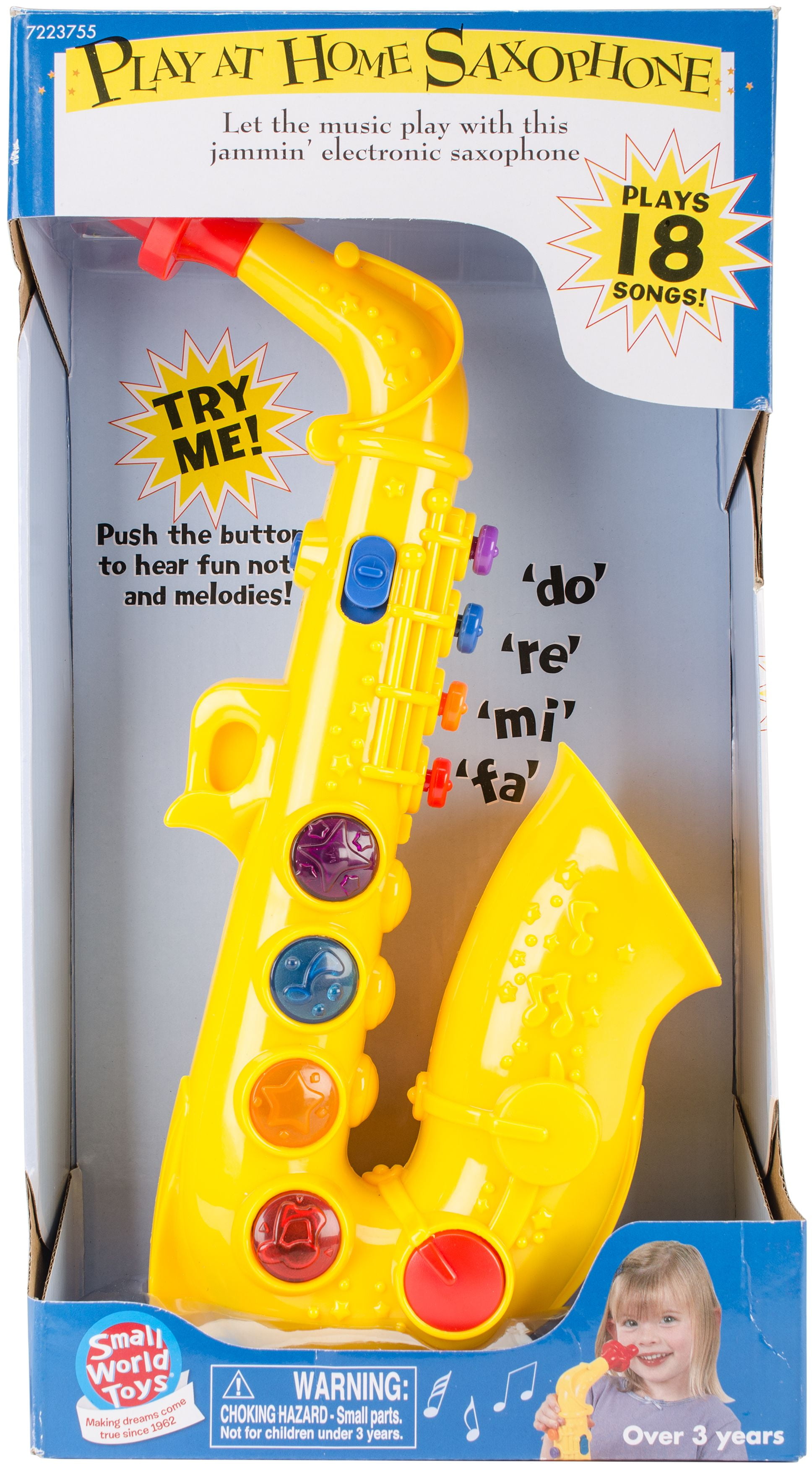 toy saxophone