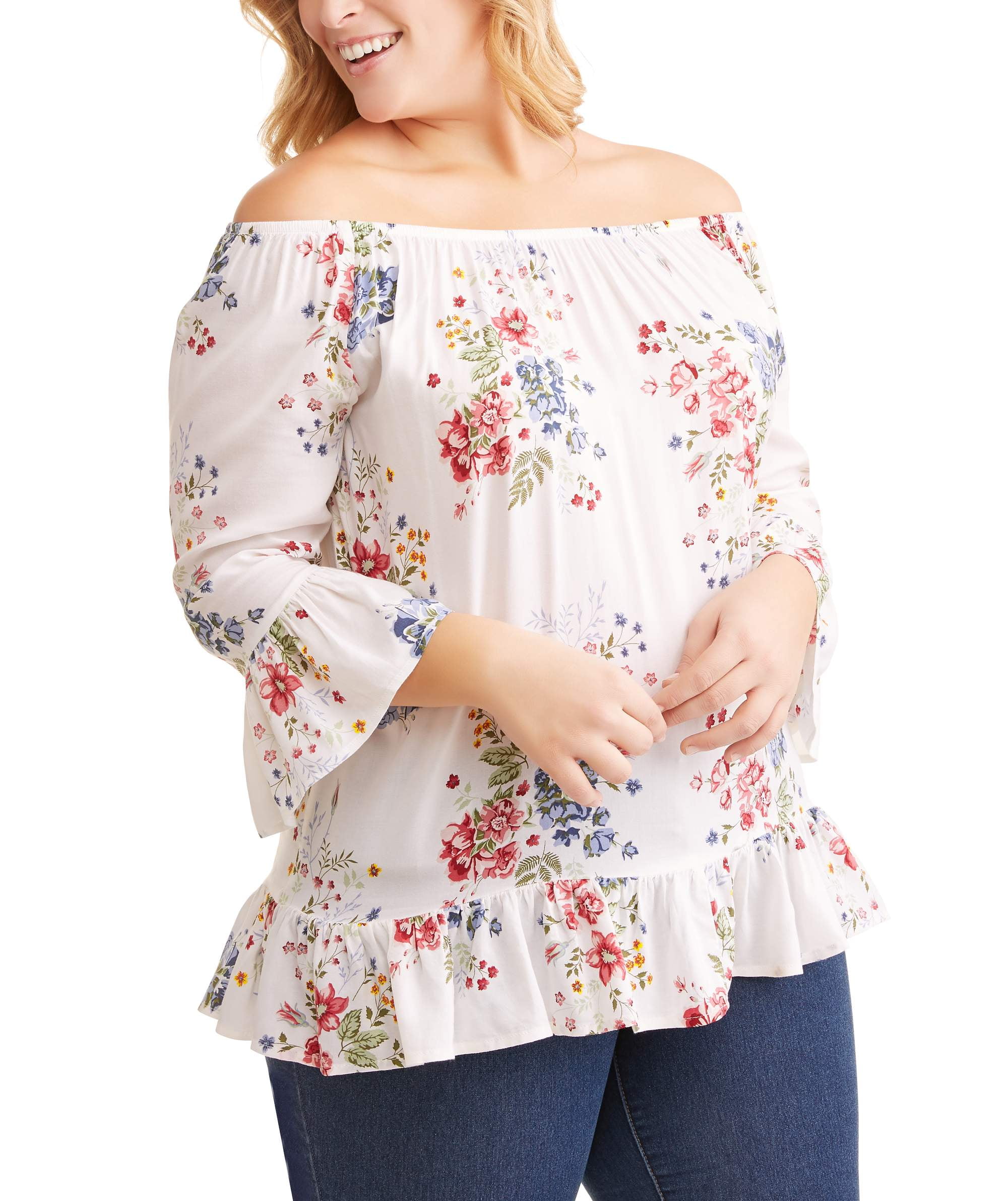 walmart peasant blouse