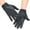 Black, variant on Unisex Touch Screen Sun Protection Cycling Gloves Breathable Lightweight Anti-Slip Full Finger Driving Gloves Red One Size