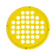 CanDo Hand Exercise Webs for Physical Therapy, Grip Strengthening, and Hand, Finger, Wrist Resistance Workouts, Portable Size, Latex Free, 7" Diameter, Yellow: X-Light