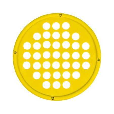 CanDo Hand Exercise Webs for Physical Therapy, Grip Strengthening, and Hand, Finger, Wrist Resistance Workouts, Portable Size, Latex Free, 7" Diameter, Yellow: X-Light