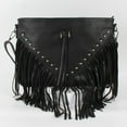 thumbnail image 3 of LHSHID Women Tassel Faux Leather Cross Body Shoulder Bag Boho Hobo Bag, 3 of 8