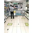 thumbnail image 3 of M&T Displays Black Steel Control Barrier 42x24–Floor Standing Advertising Fence with Vinyl Banner Holder, Movable Street Barrier for Restaurant, Cafe, Bar, Trade Shows, Events, Social Distancing, 3 of 9