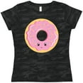 thumbnail image 3 of Inktastic Light Pink Donut Women's T-Shirt, 3 of 5