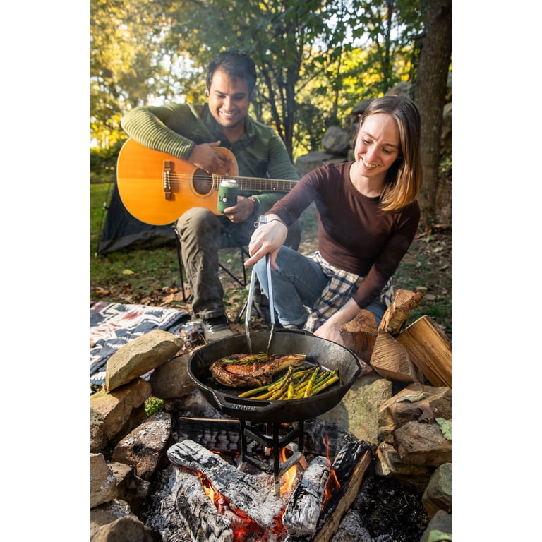 Lodge Cast Iron Savor the Outdoors Seasoned 13.25