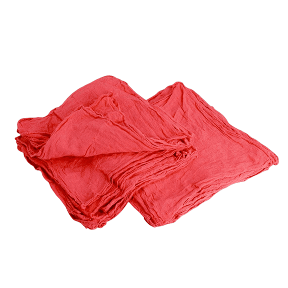 Mechanics Shop Towels 50-Pack, 14x13 Inches, Reusable and Washable, 100% Cotton Cleaning Cloths – Ideal for Mechanics, Garages, Auto Body Shops, and Bar Mops.